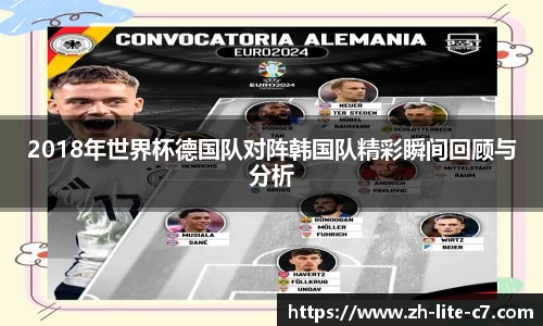 2018年世界杯德国队对阵韩国队精彩瞬间回顾与分析